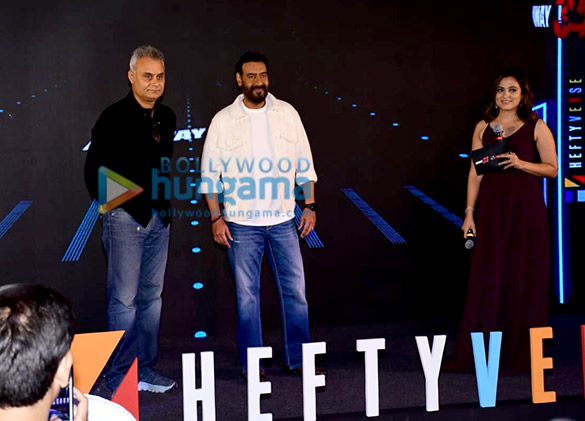 photos ajay devgn snapped at the launch of a game based on his upcoming film runway 34 4