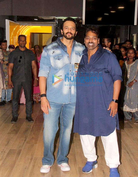 photos akshay kumar and rohit shetty snapped at the inauguration of ganesh acharyas dance studio in andheri 2