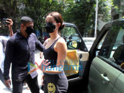 Photos: Ananya Panday spotted at Anshuka Yoga classes in Bandra