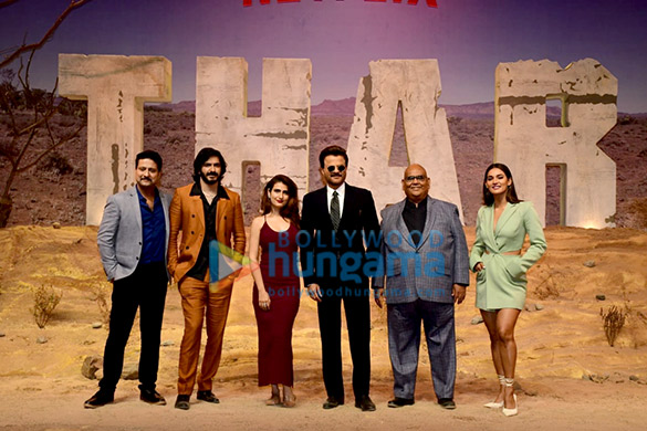 Photos: Anil Kapoor, Harsh Varrdhan Kapoor, Fatima Sana Shaikh and others at the trailer launch event of Thar
