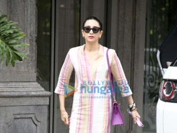 Photos: Kareena Kapoor, Reema Jain, Saif Ali Khan , Karisma Kapoor spotted at Randhir Kapoor's house for Babita Kapoor's birthday celebration