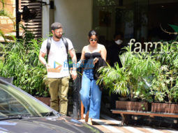 Photos: Neha Sharma snapped at Farmers’ Cafe in Bandra
