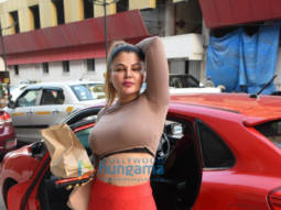 Photos: Rakhi Sawant snapped outside a gym