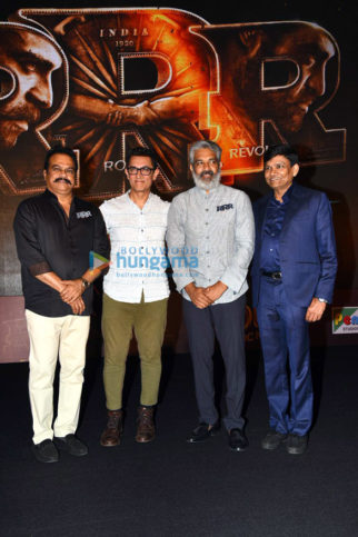 Photos: Ram Charan, Jr. NTR, SS Rajamouli and others snapped at the success bash of their film RRR