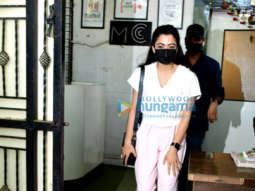 Photos: Rashmika Mandanna snapped at Mukesh Chabbra’s office in Versova