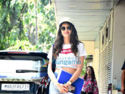 Photos: Sanjana Sanghi spotted in Bandra