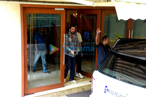 Photos: Sanjay Dutt spotted in the city