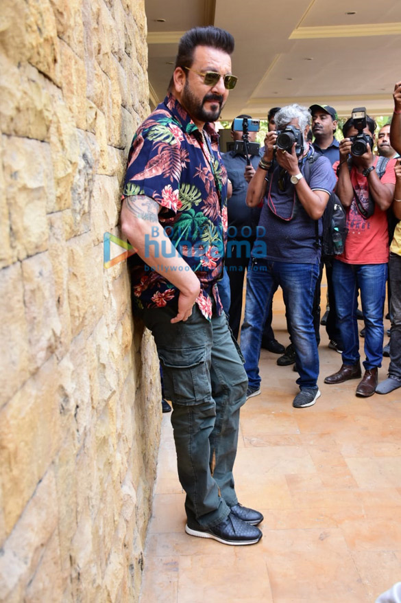 photos sanjay dutt spotted during the promotions of kgf chapter at jw marriott in mumbai 3