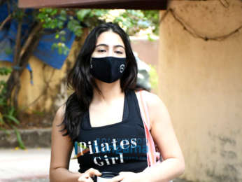 Photos: Sara Ali Khan spotted outside her Pilates studio