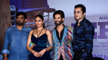 Photos: Shahid Kapoor and Mrunal Thakur snapped at the second trailer launch of Jersey