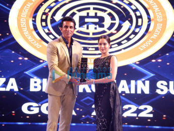 Photos: Sonu Sood arrives as Chief Guest at the Rikeza blockchain summit in Goa