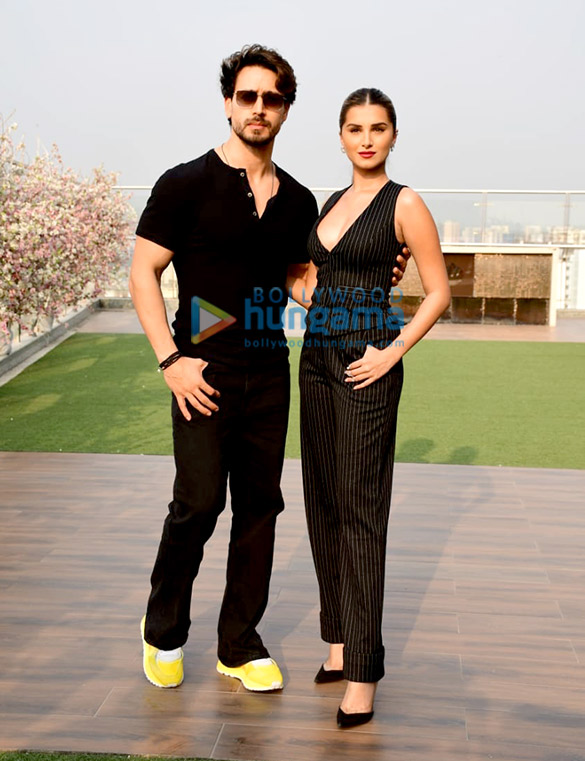 Photos: Tiger Shroff, and Tara Sutaria snapped during the promotions of Heropanti 2