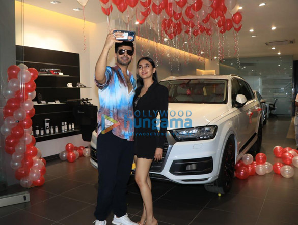 photos tejasswi prakash and karan kundra purchase audi q7 3