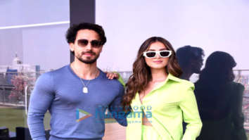 Photos: Tiger Shroff and Tara Sutaria snapped during the promotions of Heropanti 2