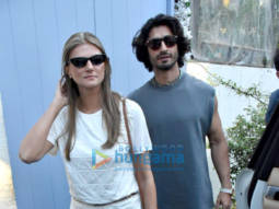 Photos: Vidyut Jammwal and Nandita Mahtani snapped in Bandra