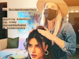 Priyanka Chopra poses in a mustard outfit for a new photoshoot in Los Angeles