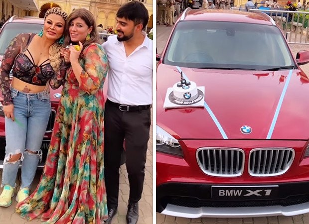 Rakhi Sawant flaunts her new BMW X1 worth Rs. 40 lakh; says she is grateful for the gift Rakhi Sawant flaunts her new BMW X1 worth Rs. 40 lakh; says she is grateful for the gift