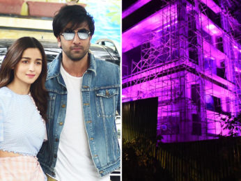 Ranbir Kapoor-Alia Bhatt Wedding: The Kapoor family’s Krishna Raj Bungalow adorned with purple lights ahead of the wedding Ranbir Kapoor-Alia Bhatt Wedding: The Kapoor family’s Krishna Raj Bungalow adorned with purple lights ahead of the wedding