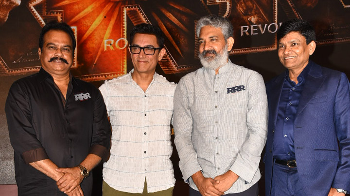 S.S.Rajamouli celebrates the blockbuster success of RRR | Ram Charan | NTR Junior | Aamir Khan