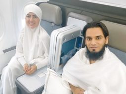 Sana Khan and Gauahar Khan depart for Mecca to perform Umrah
