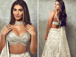 Tara Sutaria makes a divine statement in an ivory Manish Malhotra lehenga for Heropanti 2 promotions on India’s Got Talent finale