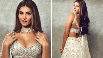 Tara Sutaria makes a divine statement in an ivory Manish Malhotra lehenga for Heropanti 2 promotions on India’s Got Talent finale