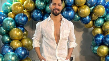 Varun Dhawan celebrates his birthday on the sets of Bawaal; says “It ain’t my sweet 16″