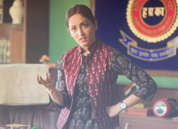Watch Yami Gautam Dhar channels her inner Amitabh Bachchan in front of ABhishek Bachchan in the BTS video of Dasvi