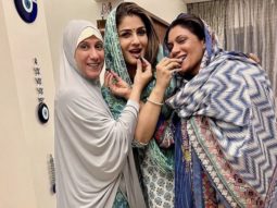 “We are breaking our Monday Shiv fast and Roza together,” Raveena Tandon