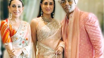 Ranbir Kapoor-Alia Bhatt Wedding: Kareena Kapoor Khan, Karisma Kapoor and Karan Johar turn baaraatis in gorgeous ensembles