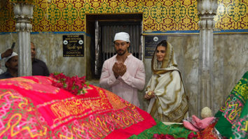 Tiger Shroff and Tara Sutaria visit Mahim Dargah ahead of the release of their film Heropanti 2