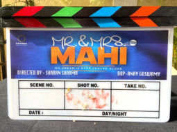 Rajkummar Rao and Janhvi Kapoor starrer Mr. and Mrs. Mahi goes on floors in Mumbai