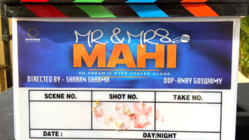 Rajkummar Rao and Janhvi Kapoor starrer Mr. and Mrs. Mahi goes on floors in Mumbai