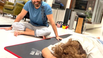 Mother’s Day 2022: Hrithik Roshan shares some candid pictures of him working out with his mother Pinky Roshan