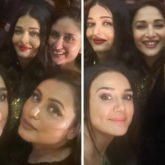 Preity Zinta shares glam selfies with Rani Mukerji, Aishwarya Rai Bachchan, Kareena Kapoor Khan, and Madhuri Dixit at Karan Johar's 50th birthday bash