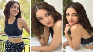 Ananya Panday opts for racerback crop top and printed leggings on a summery Monday; bestie Shanaya Kapoor calls her ‘badass’