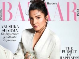 Anushka Sharma stuns as cover girl for Harper’s Bazaar magazine in white pant-suit and antique corset belt