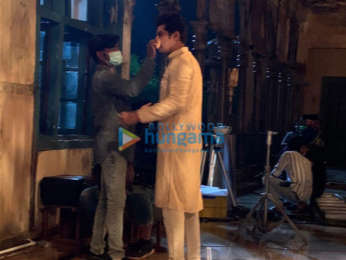 On the Sets of the movie Bhool Bhulaiyaa 2