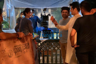 On the Sets of the movie Bhool Bhulaiyaa 2
