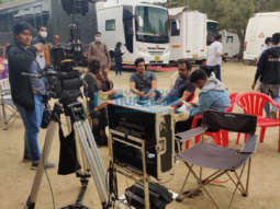 On the Sets of the movie Bhool Bhulaiyaa 2