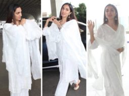 Bhool Bhulaiyaa 2 star Kiara Advani goes all white in mulmul suit worth Rs. 8,900 at the airport reminds us of Kabir Singh’s Preeti