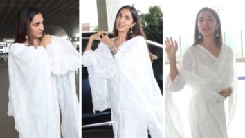 Bhool Bhulaiyaa 2 star Kiara Advani goes all white in mulmul suit worth Rs. 8,900 at the airport reminds us of Kabir Singh’s Preeti