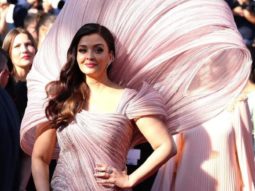 Cannes 2022: Aishwarya Rai Bachchan adds drama to the red carpet in pink architectural gown by Gaurav Gupta at Armageddon Time premiere