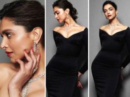 Cannes 2022: Deepika Padukone casts a spell in Alex Perry off-shoulder black bodycon gown at French Riviera
