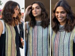 Cannes 2022: Deepika Padukone makes a statement in a multi-coloured striped Louis Vuitton dress for her first appearance as jury member