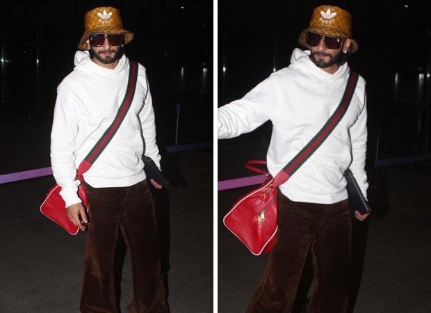 Cannes 2022: Ranveer Singh dons white sweatshirt, velvet pants & Rs.   lakh worth Gucci x Adidas bag as he flies to French Riviera to join Deepika  Padukone : Bollywood News - Bollywood Hungama
