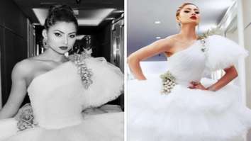 Cannes 2022: Urvashi Rautela makes heads turn in ruffled white gown by Tony Ward worth Rs. 47 lakh and over Rs. 2 crore worth accessories for her debut at the French Riviera