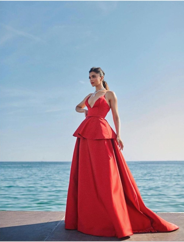Cannes 2022: Deepika Padukone mesmerises in plunging neckline Louis Vuitton red hot top and skirt at Armageddon Time premiere Cannes 2022: Deepika Padukone mesmerises in plunging neckline Louis Vuitton red hot top and skirt at Armageddon Time premiere