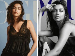 Deepika Padukone exhibits elegance on magazine cover of Vogue in black Louis Vuitton dress and denim jeans