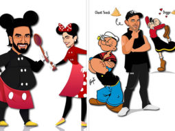 From Ranveer Singh and Deepika Padukone’s Mickey-Minnie avatar to Hrithik Roshan’s love for Popeye and samosa, artist Arpit Dudwewal takes us through his artwork